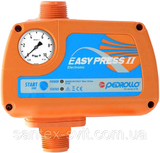 Електронний контролер тиску PEDROLLO EASYPRESS II 343641152 фото