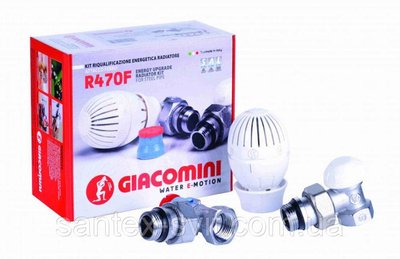 Комплект термокранів радіаторних Giakomini 406795955 фото