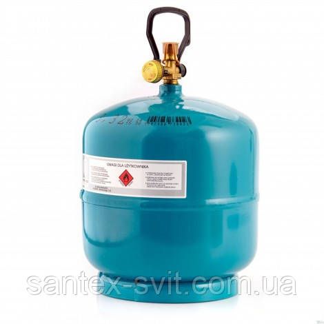 Газовий балон Vitkovice Milmet 3 KG (7.2 l) + Пальник. Польща. 1113520499 фото